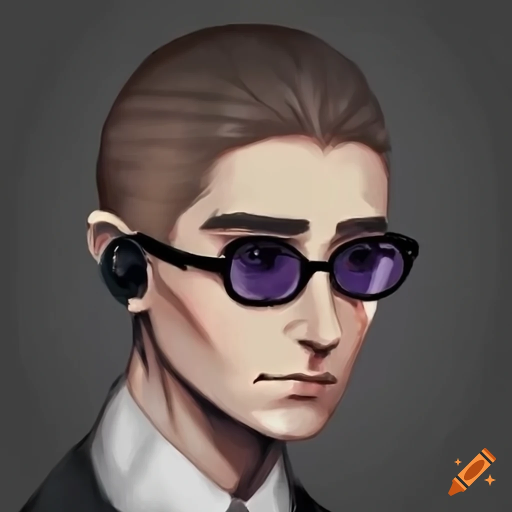 Franz Kafka with sunglasses