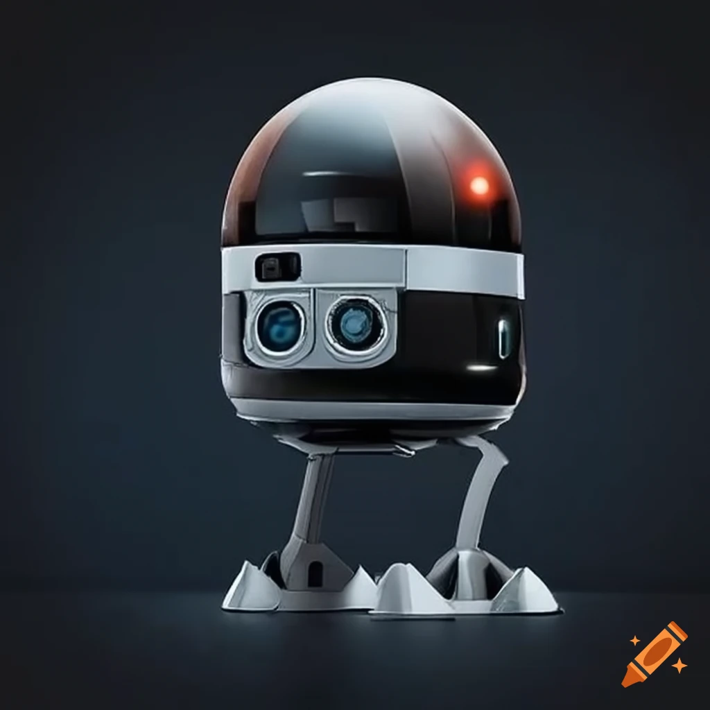 unique droid combining features of a mouse droid and IG-88