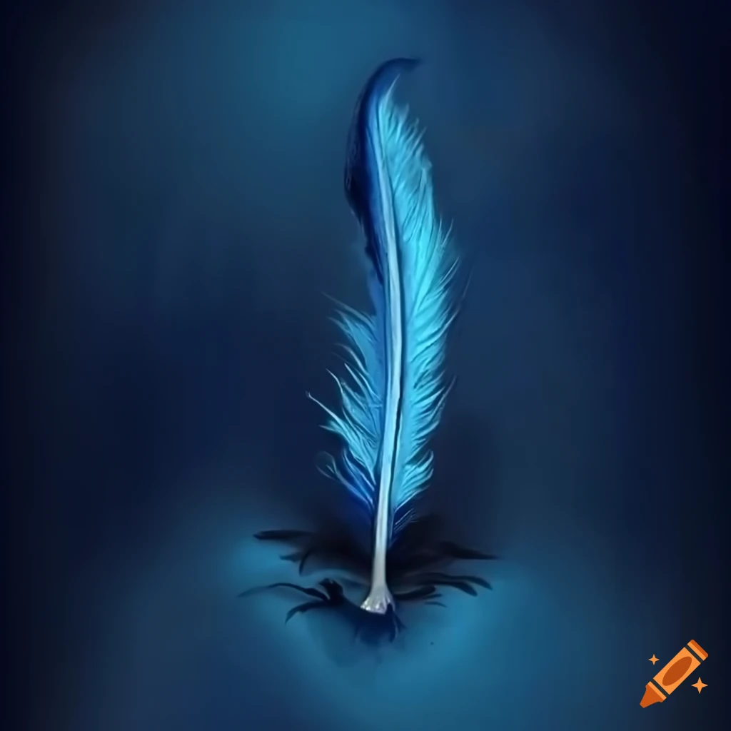 HD blue feather wallpapers
