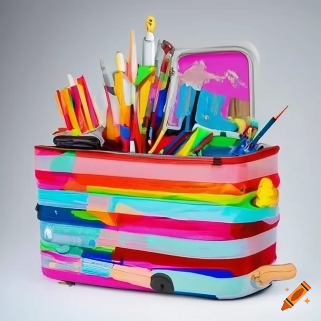 drawing and creativity set for children
