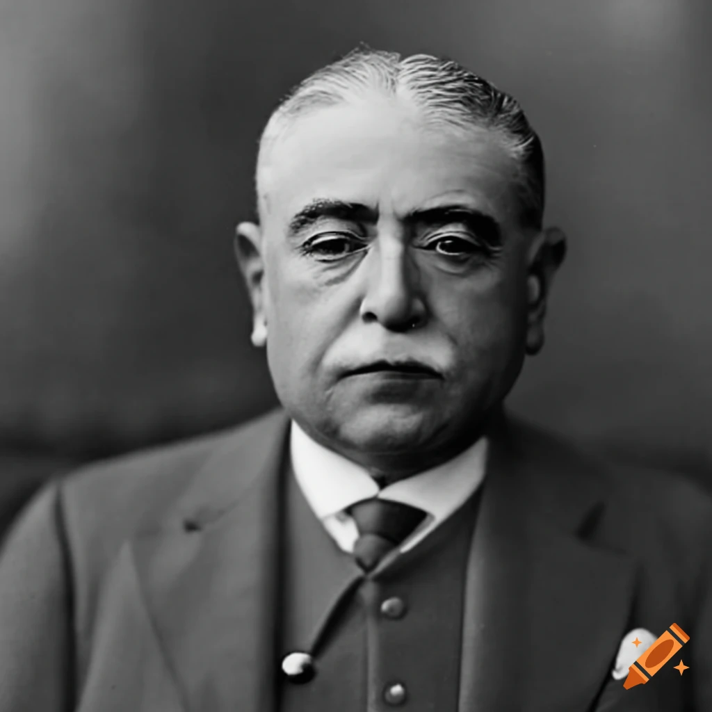 Portrait of álvaro obregón, 46th president of mexico