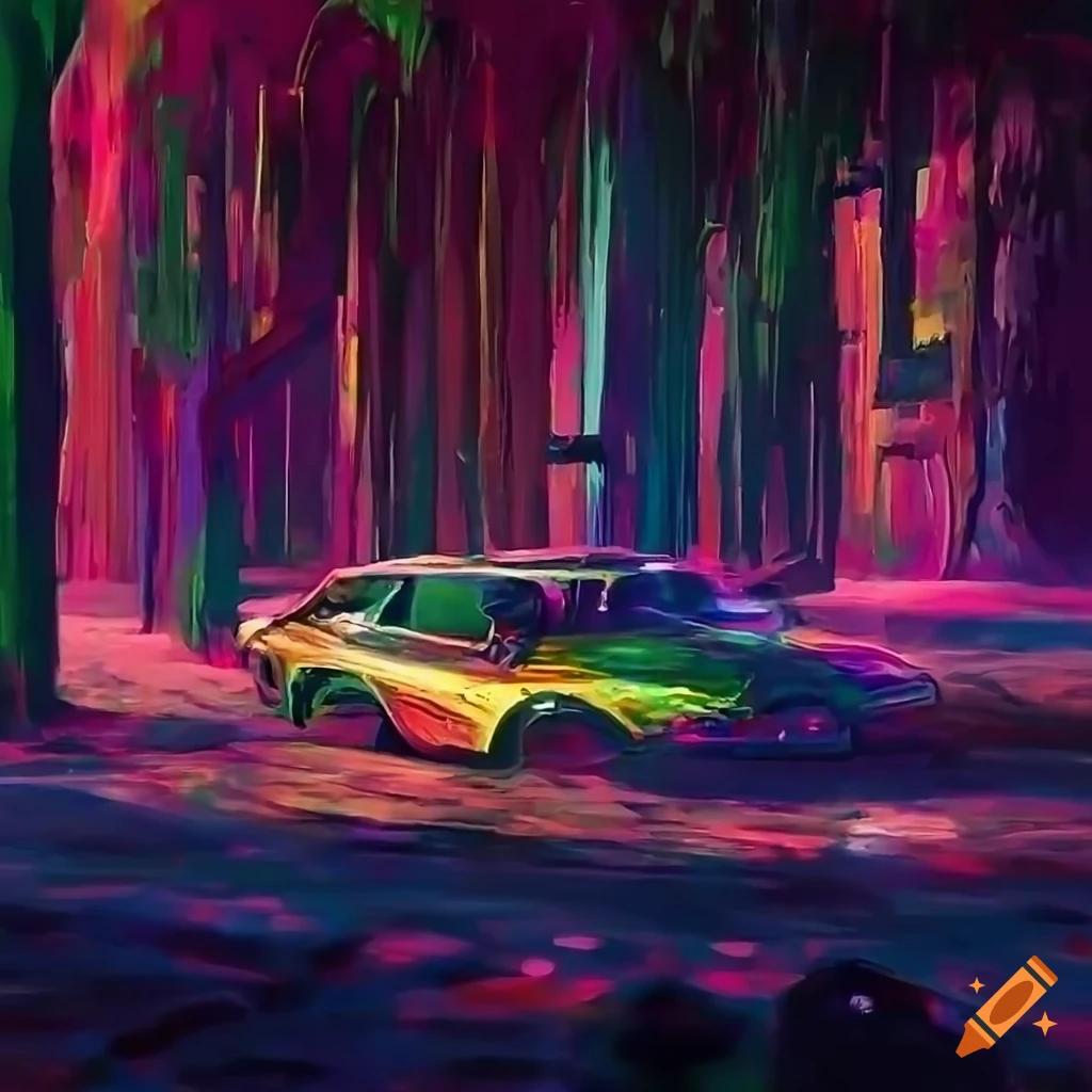 Vibrant cityscape with residential houses and a bridge in the distance