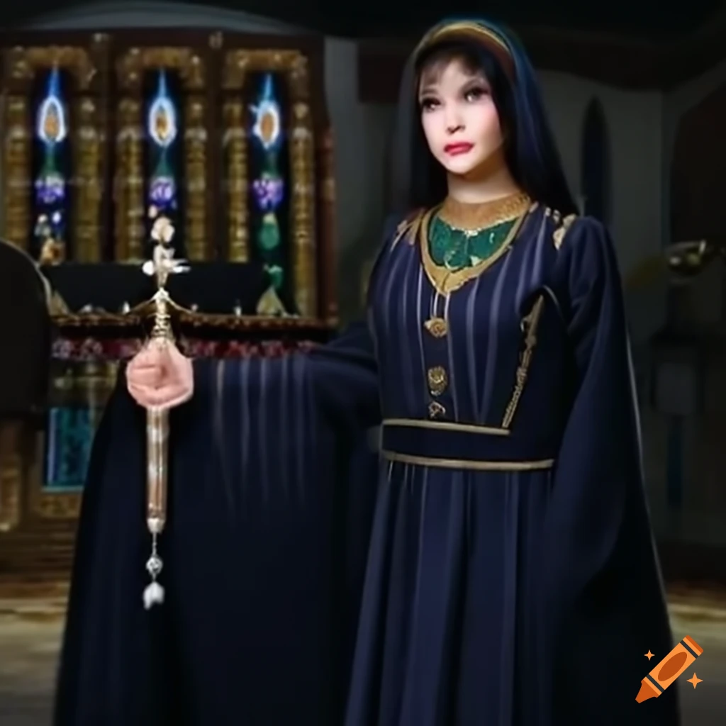 portrait of a person in traditional orthodox dress