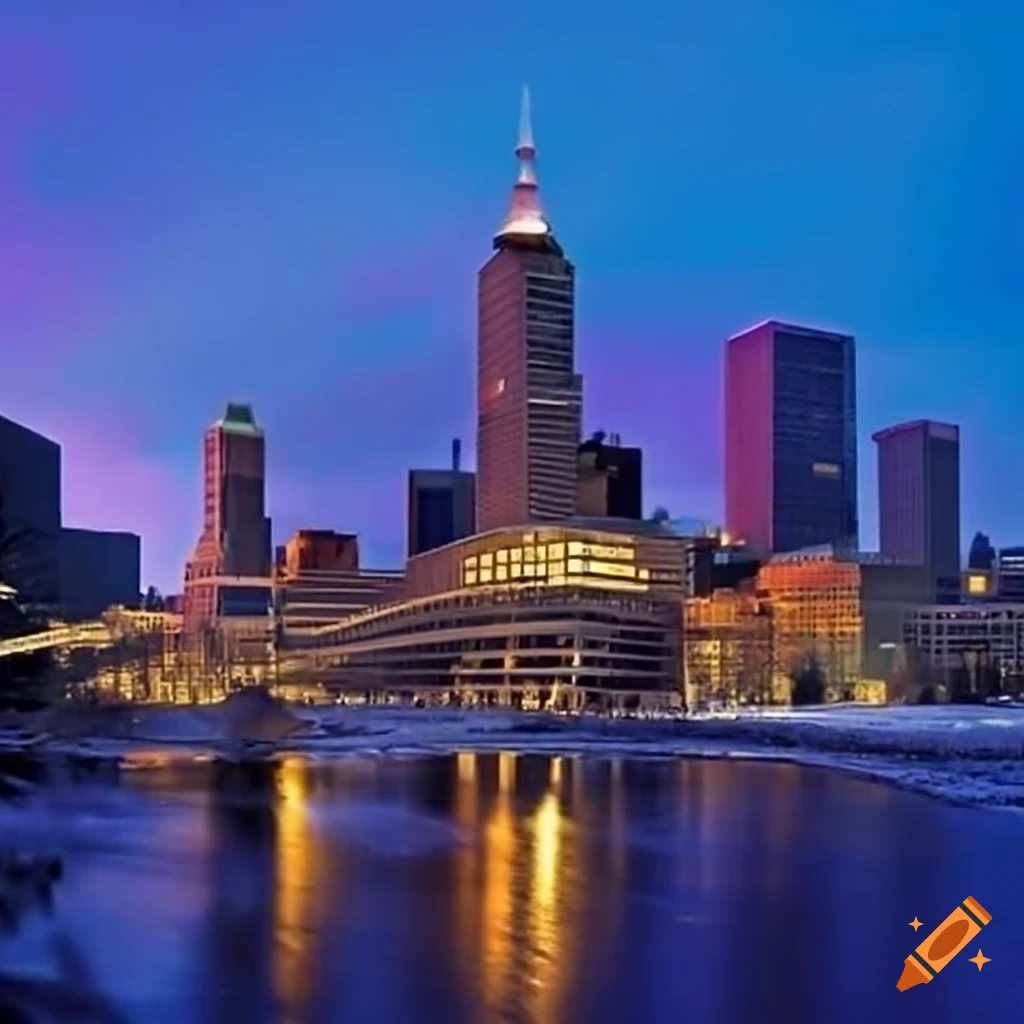 Scifi Depiction Of Winnipeg Downtown In 2080 scifi-depiction-of-winnipeg-downtown-in-2080