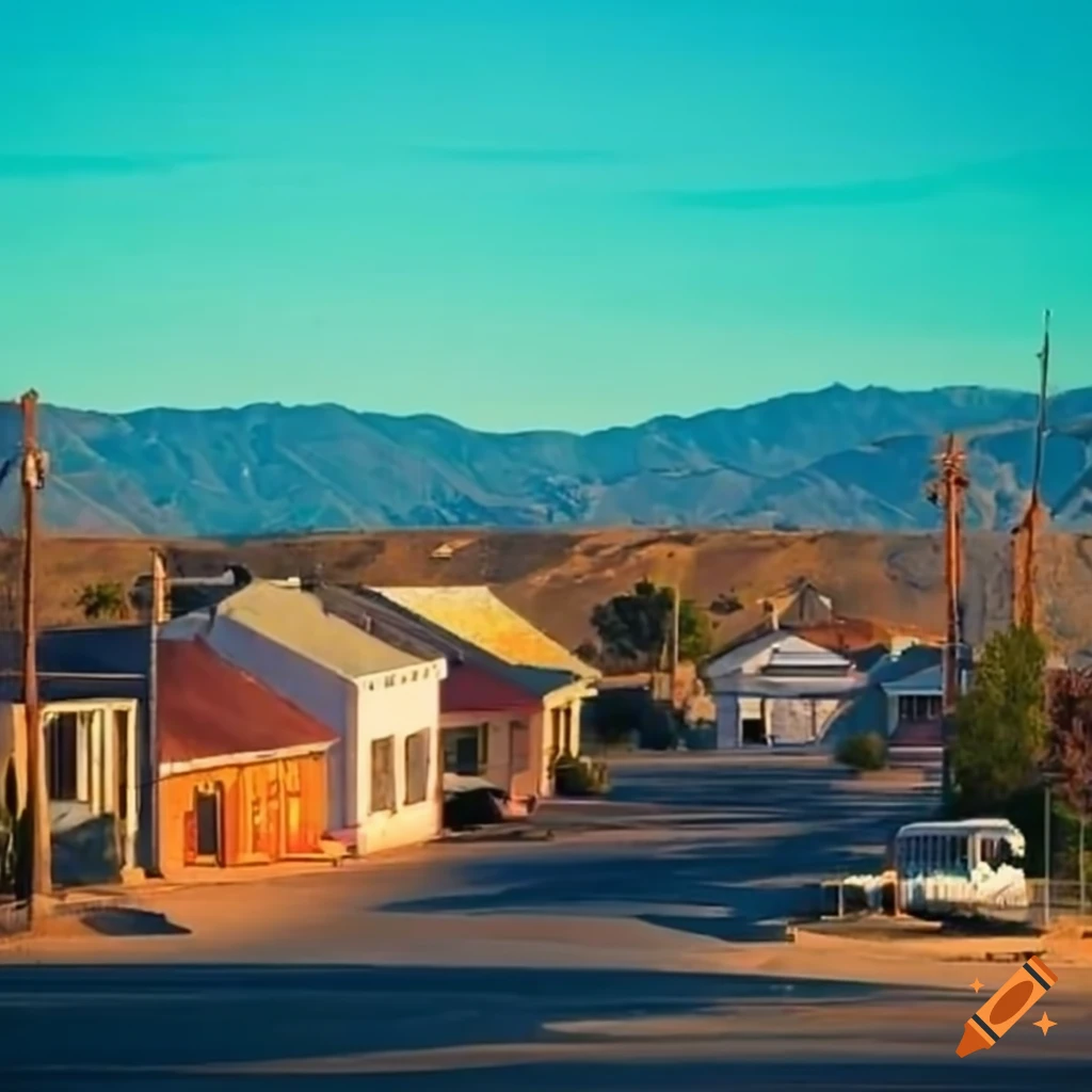Rural Town In Southern California On Craiyon