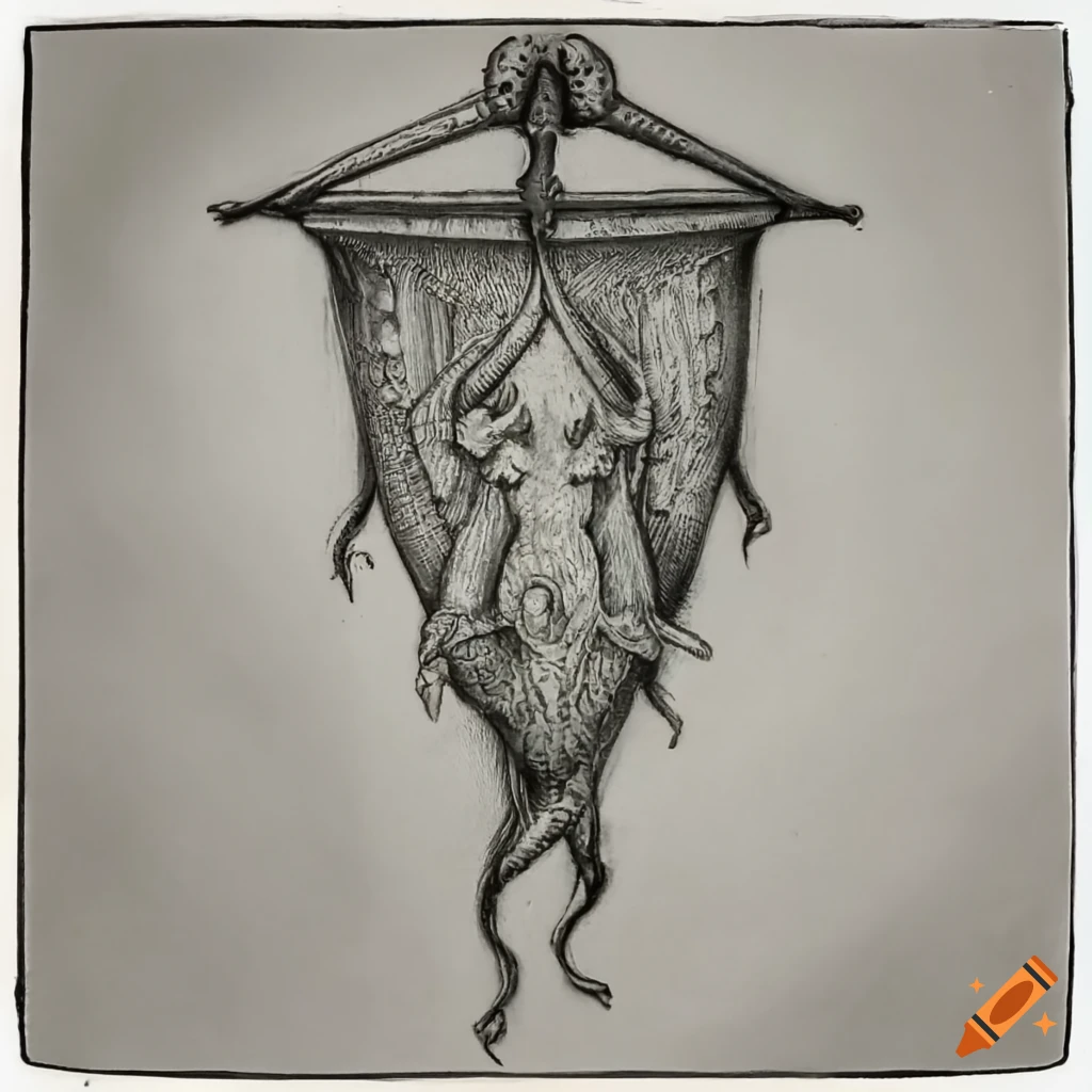 Cthulhu emblem pennant for the Kraken Company