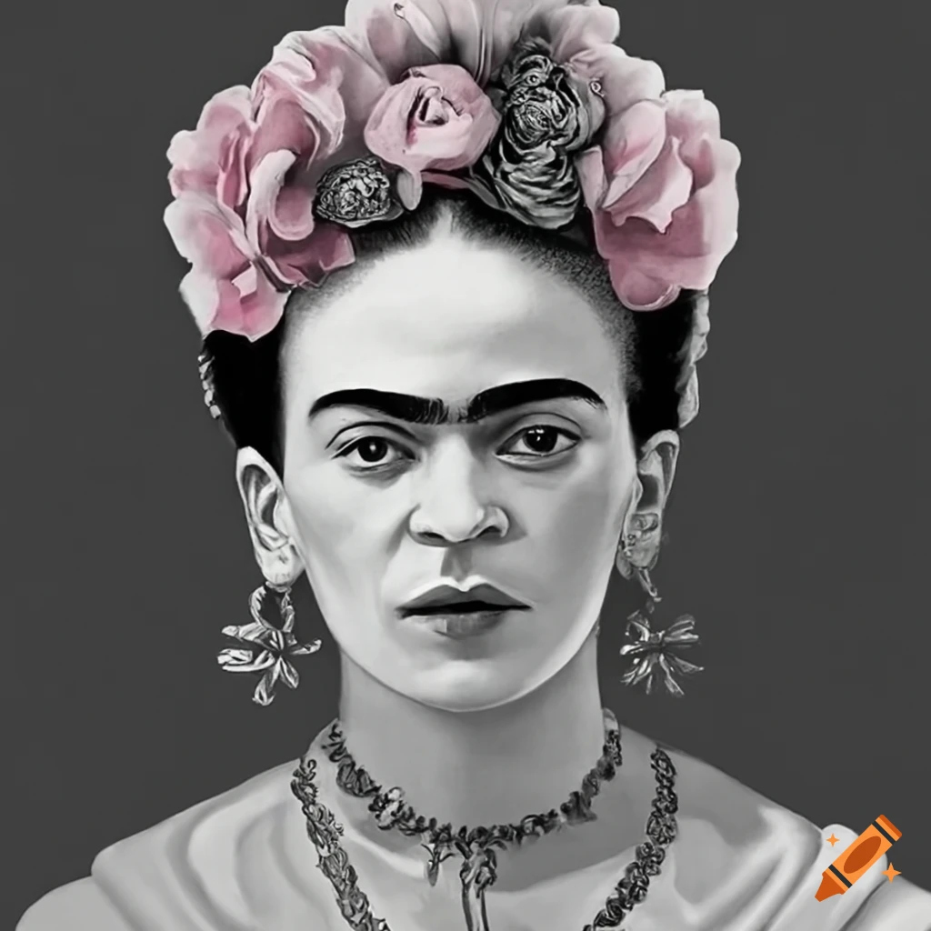 portrait of Frida Kahlo