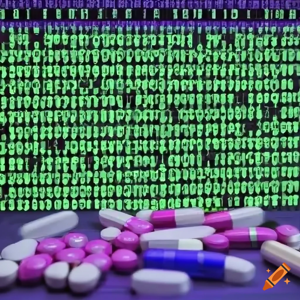 Binary Code Matrix With Stack Of Drugs On Craiyon binary-code-matrix-with-stack-of-drugs-on-craiyon