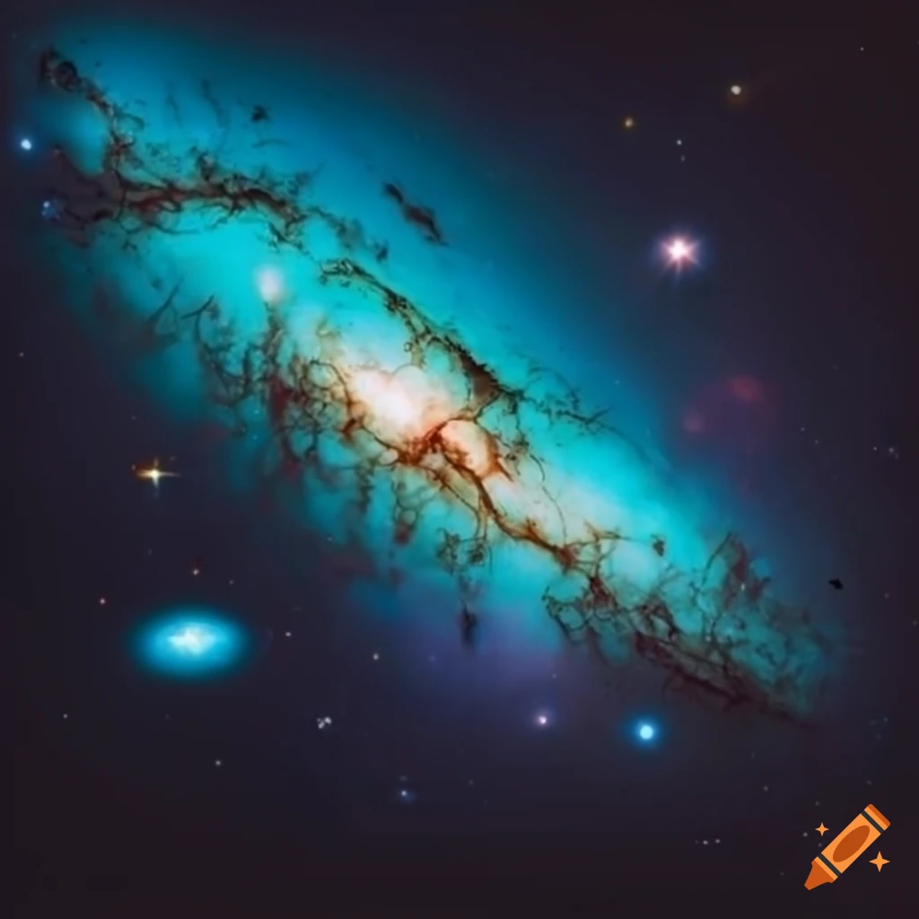 background with beautiful galaxies