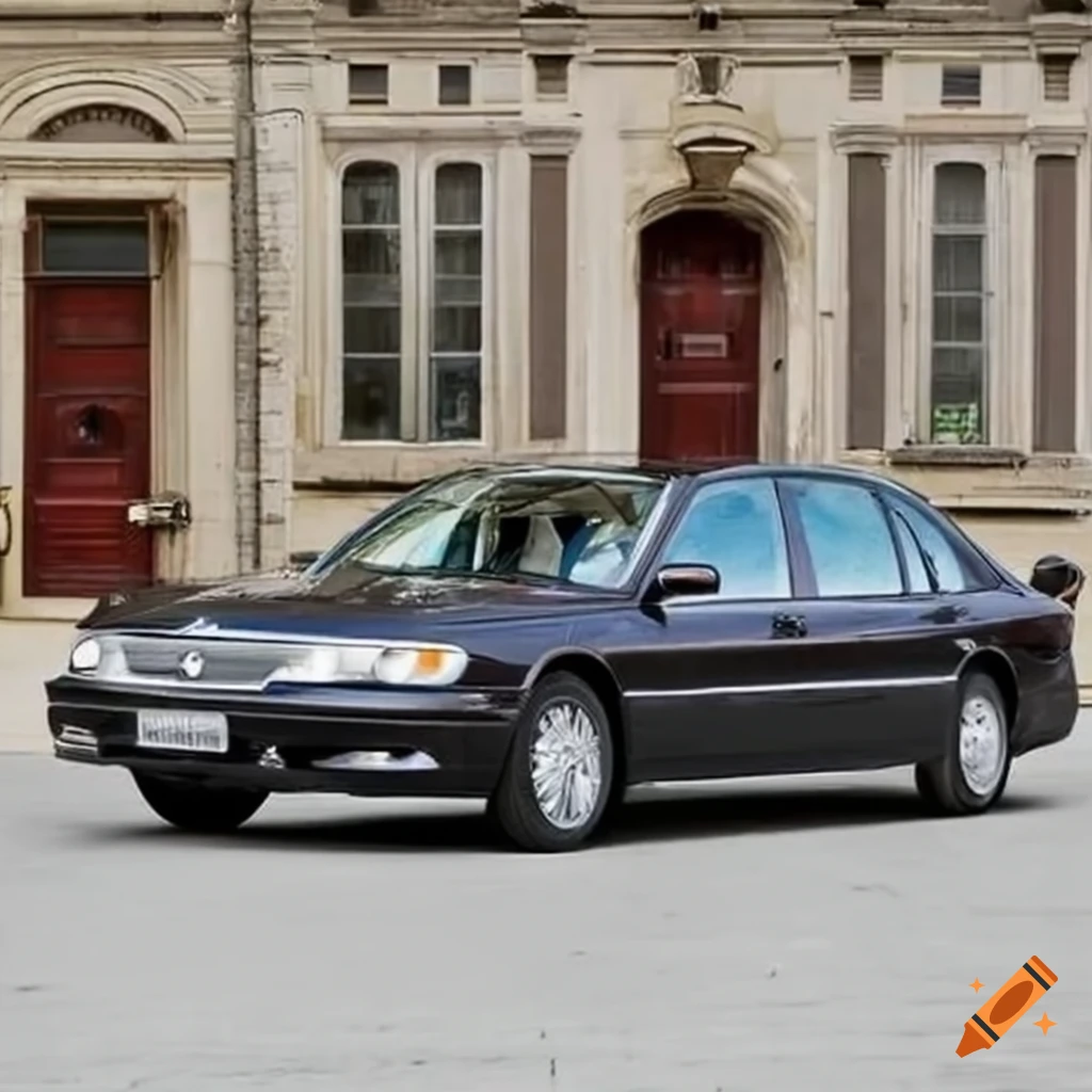 retro-style elegant sedan car