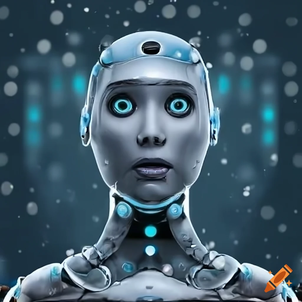 Winter themed Ai Robot On Craiyon
