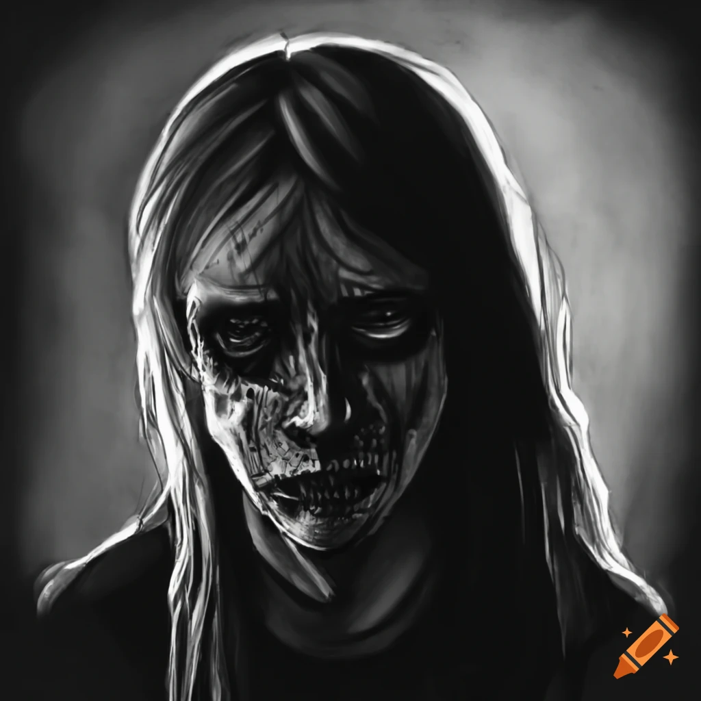image representing the dark and moody black metal style