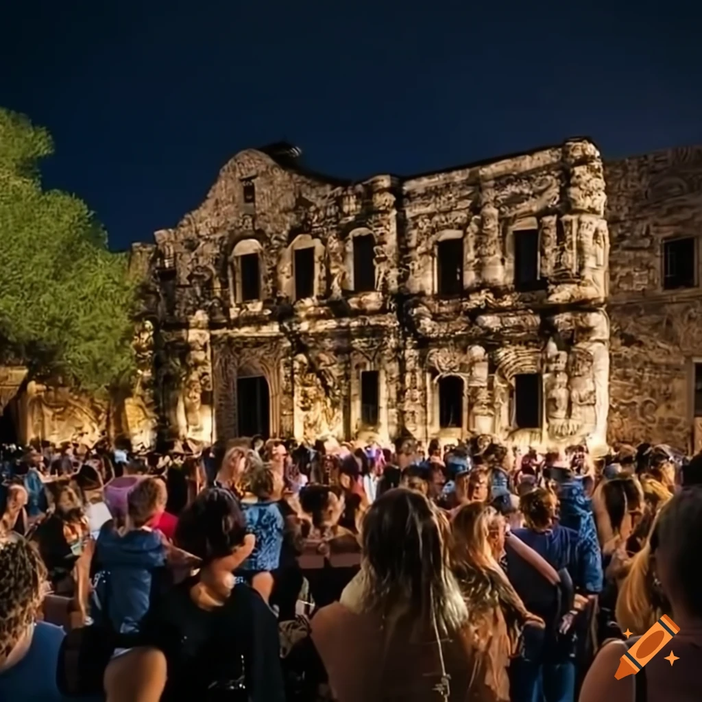 live concert at the Alamo