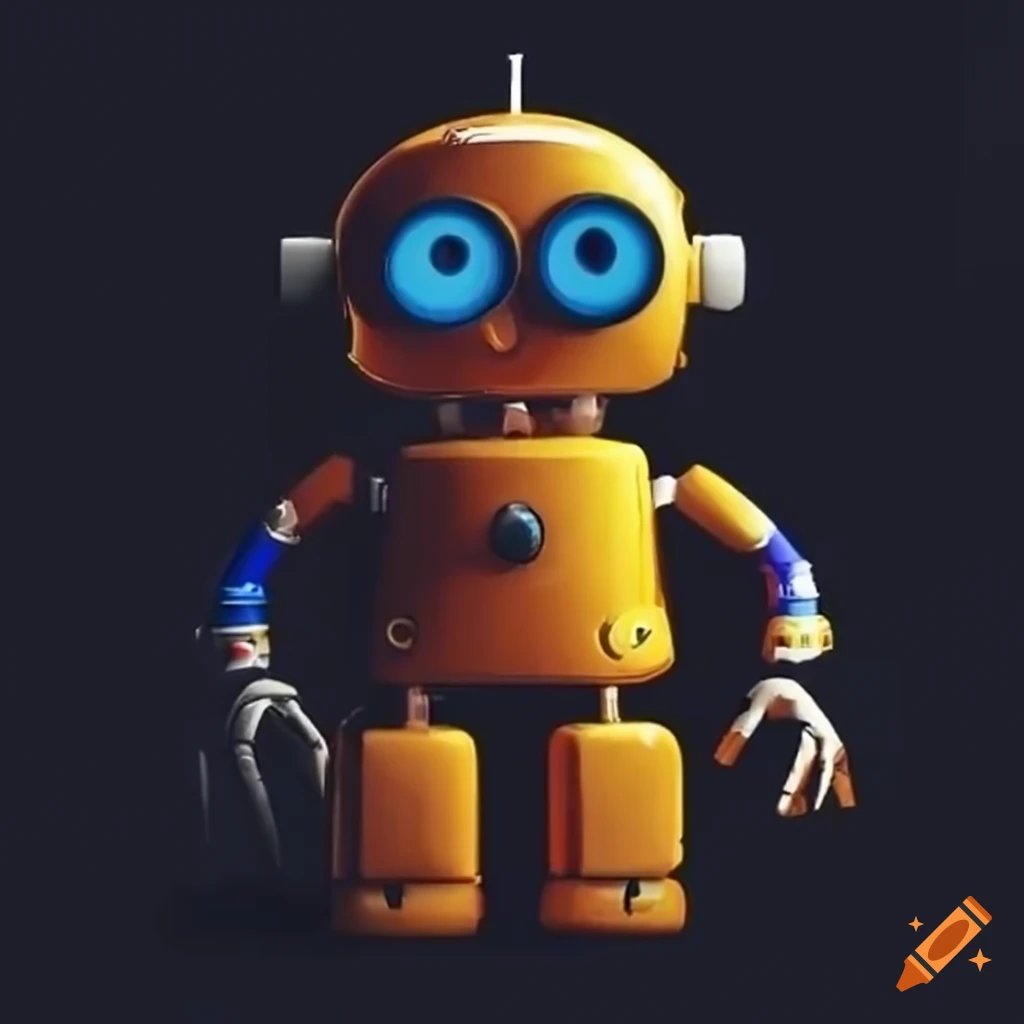 robot with mathematical equations