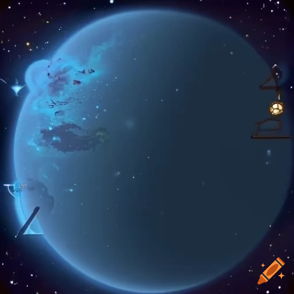 Educational game about astronomy for children on Craiyon