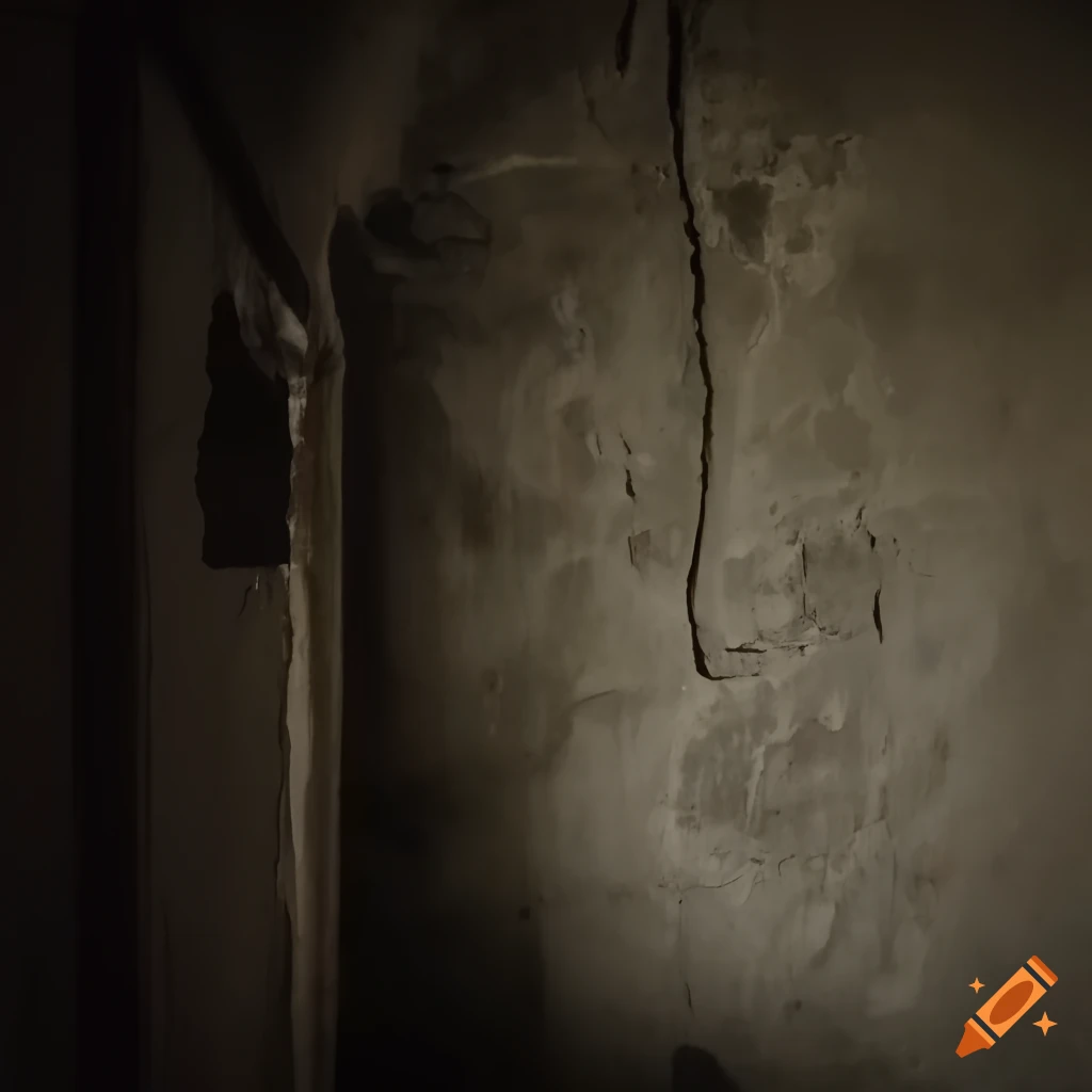 Realistic depiction of a dusty basement on Craiyon