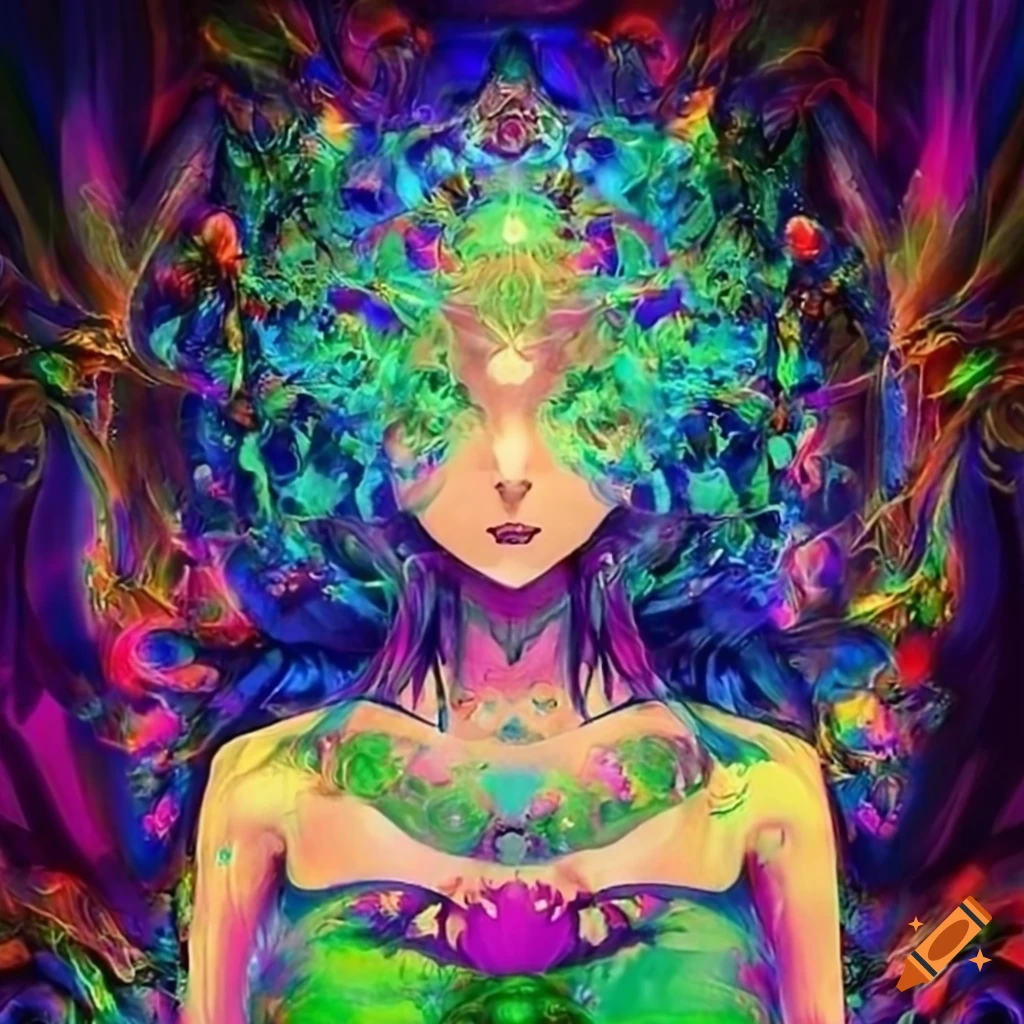 artistic representation of the goddess Gaia