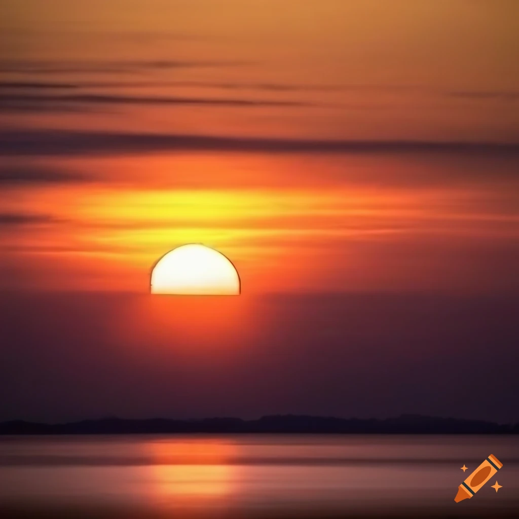 sunset landscape