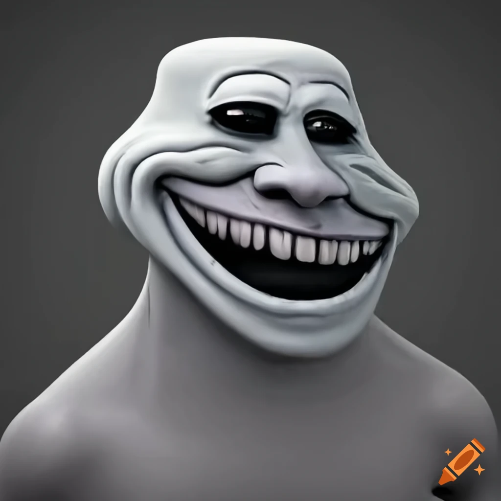 Troll face - Happy to sad