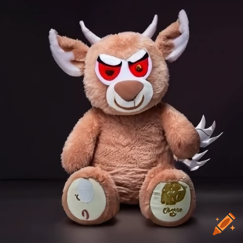 stuffed animal of the Jersey Devil cryptid