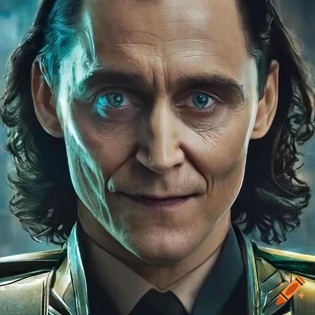 Loki's face from mcu