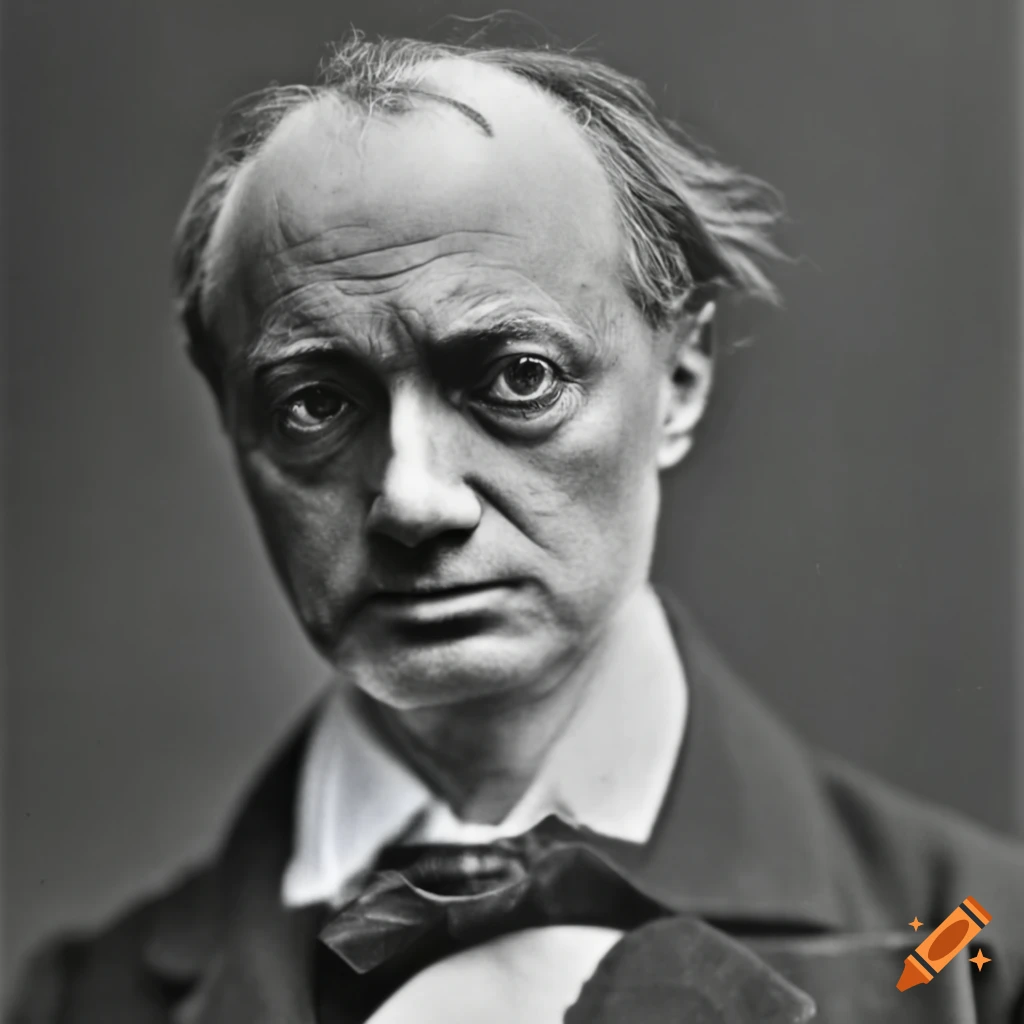 Portrait of charles baudelaire on Craiyon