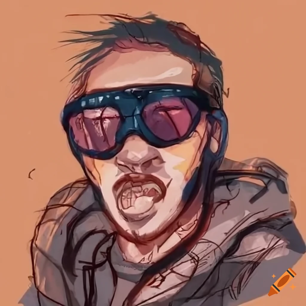 selfie of a biker in the mountains