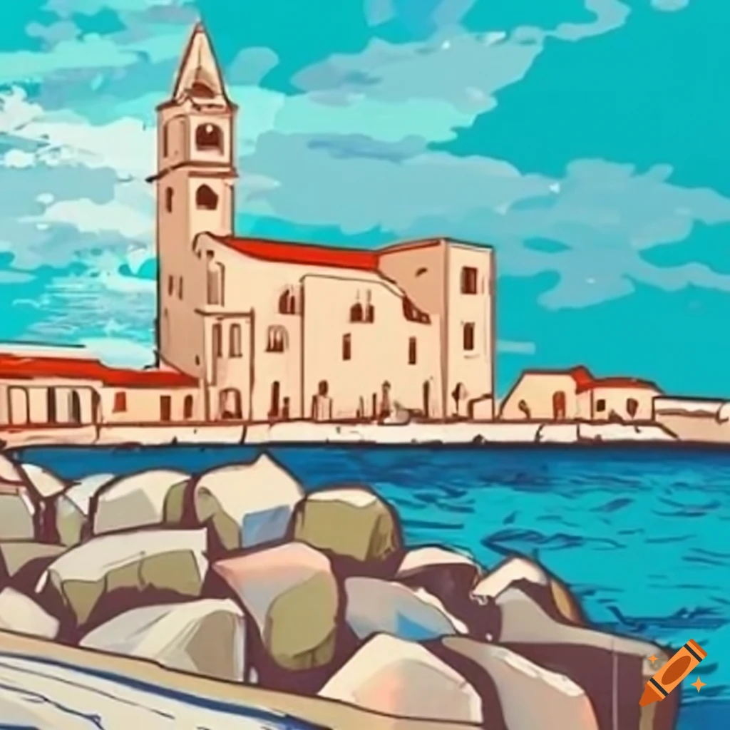 Trani Cathedral and port