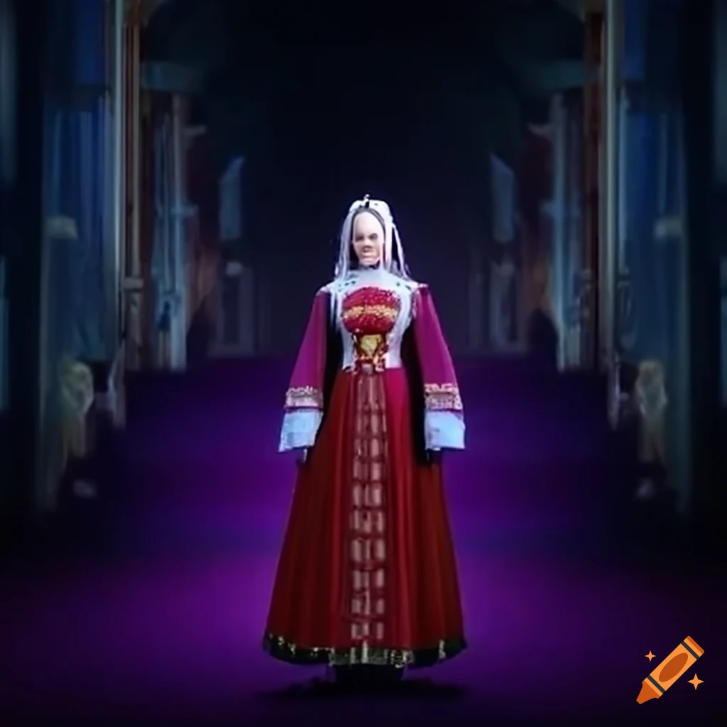portrait of a person wearing traditional Christian Orthodox dress