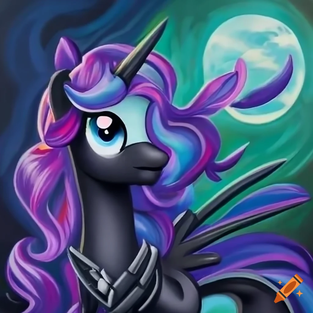 detailed and cute pony in My Little Pony style