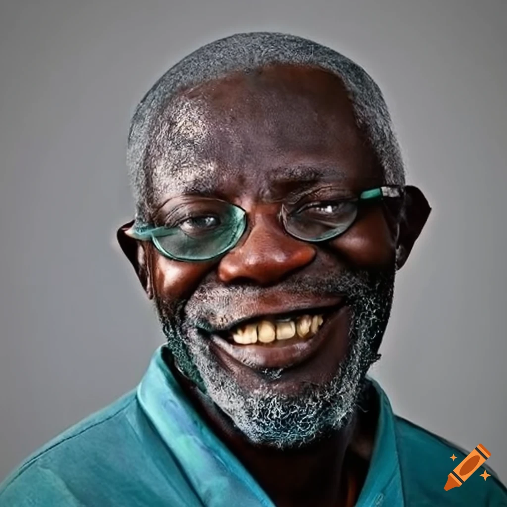 portrait of Adjovi Jacques Amadou, Cafeteria Attendant