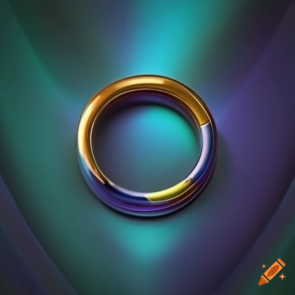 Metallic Colored Oura Ring On A Desktop Background On Craiyon Metallic Colored Oura Ring On A Desktop Background On Craiyon
