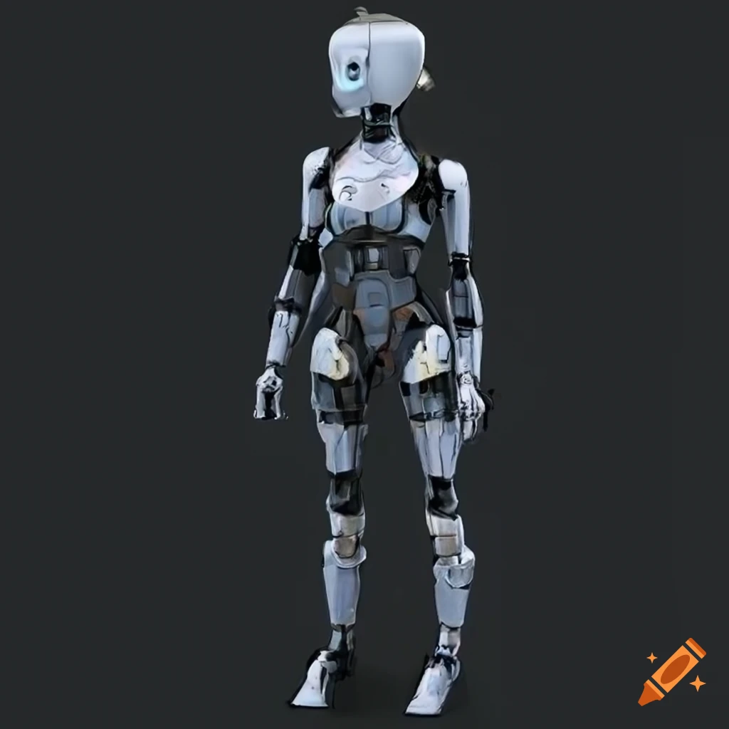 Asimov-style female robot