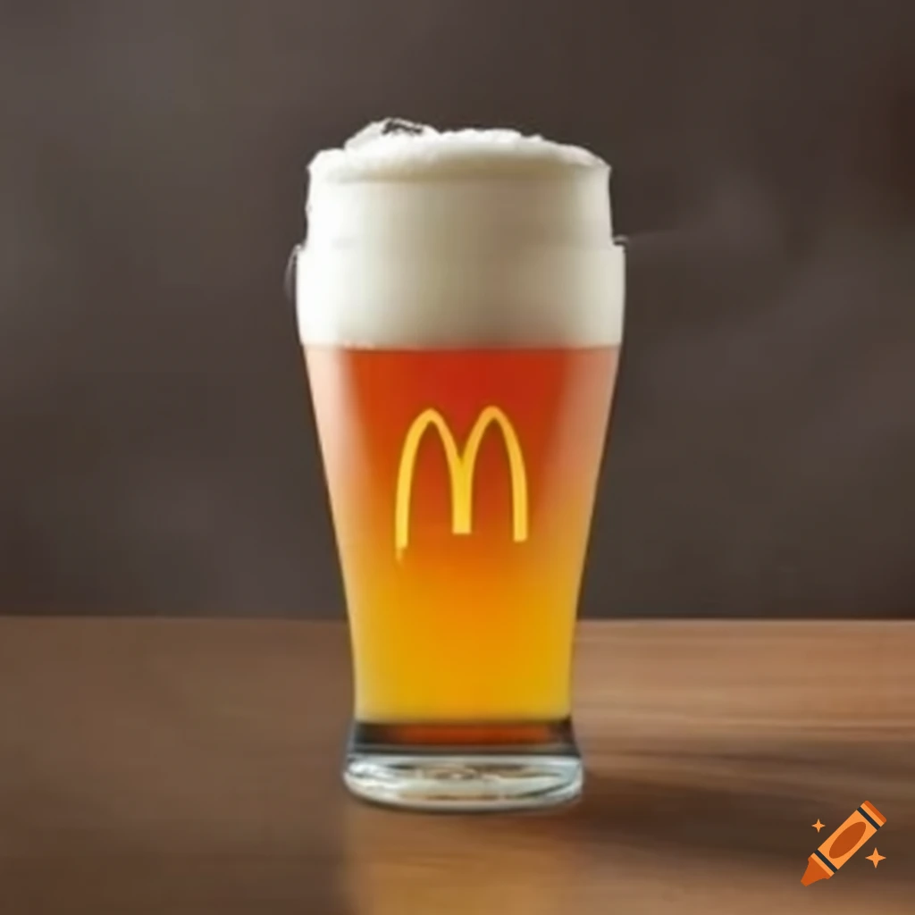 Mcdonald's beer on Craiyon
