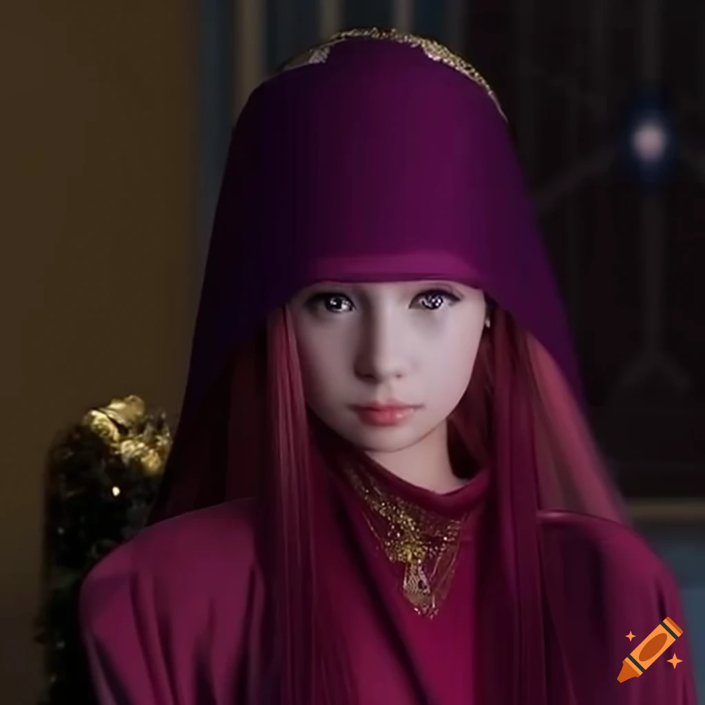 hyper realistic portrait of a person in traditional orthodox dress