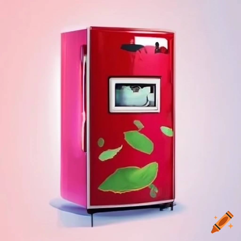 Image of a refrigerator on Craiyon