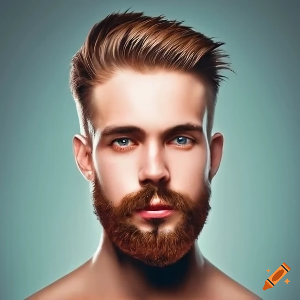 handsome-athlete-man-with-a-beard-on-craiyon