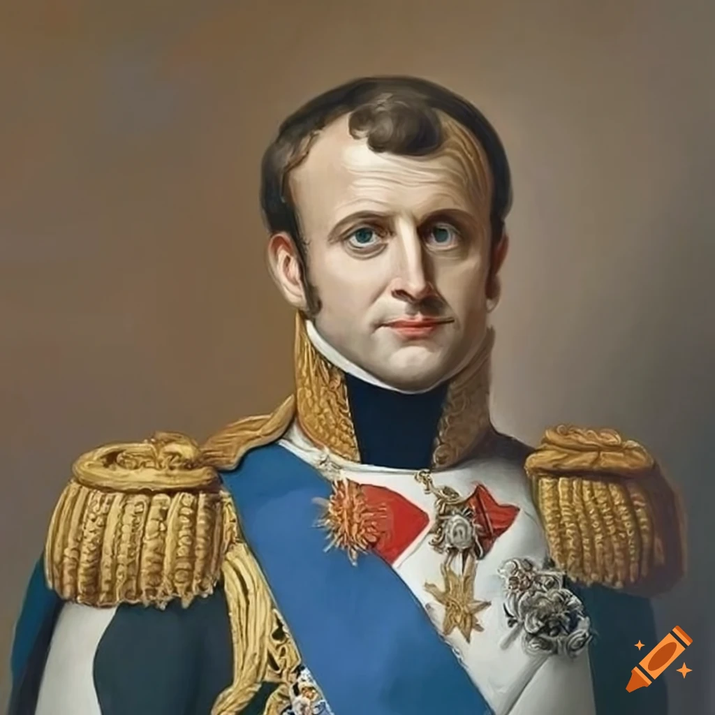 Portrait of napoleon bonaparte on Craiyon
