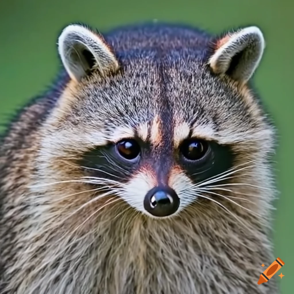 Little Sad Raccon Group of mischievous raccoons on Craiyon