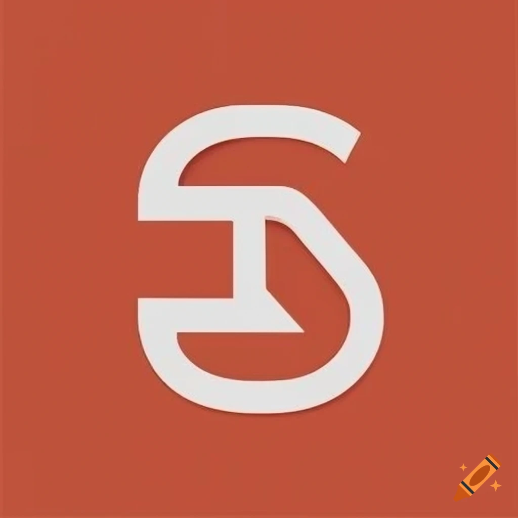 Modern logo design with initials js on craiyon