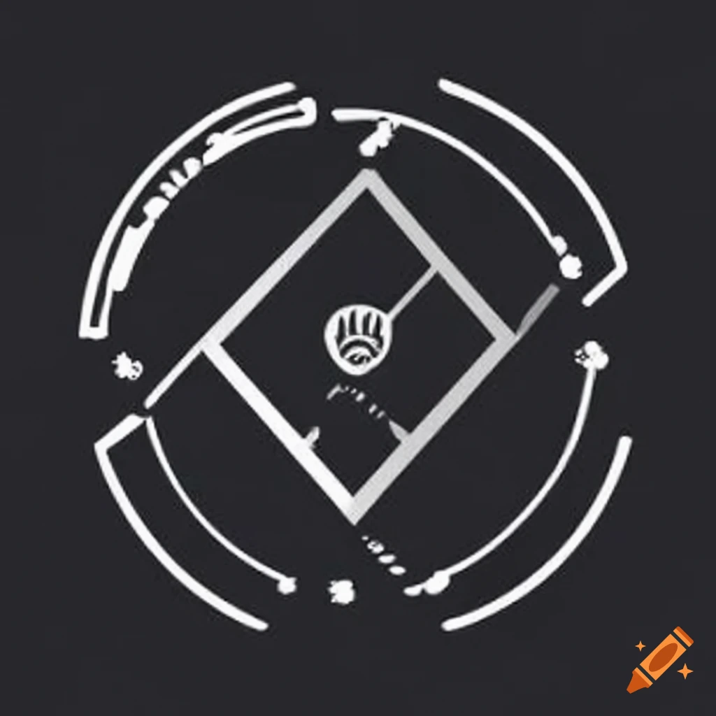 Etched unique identity symbol on Craiyon