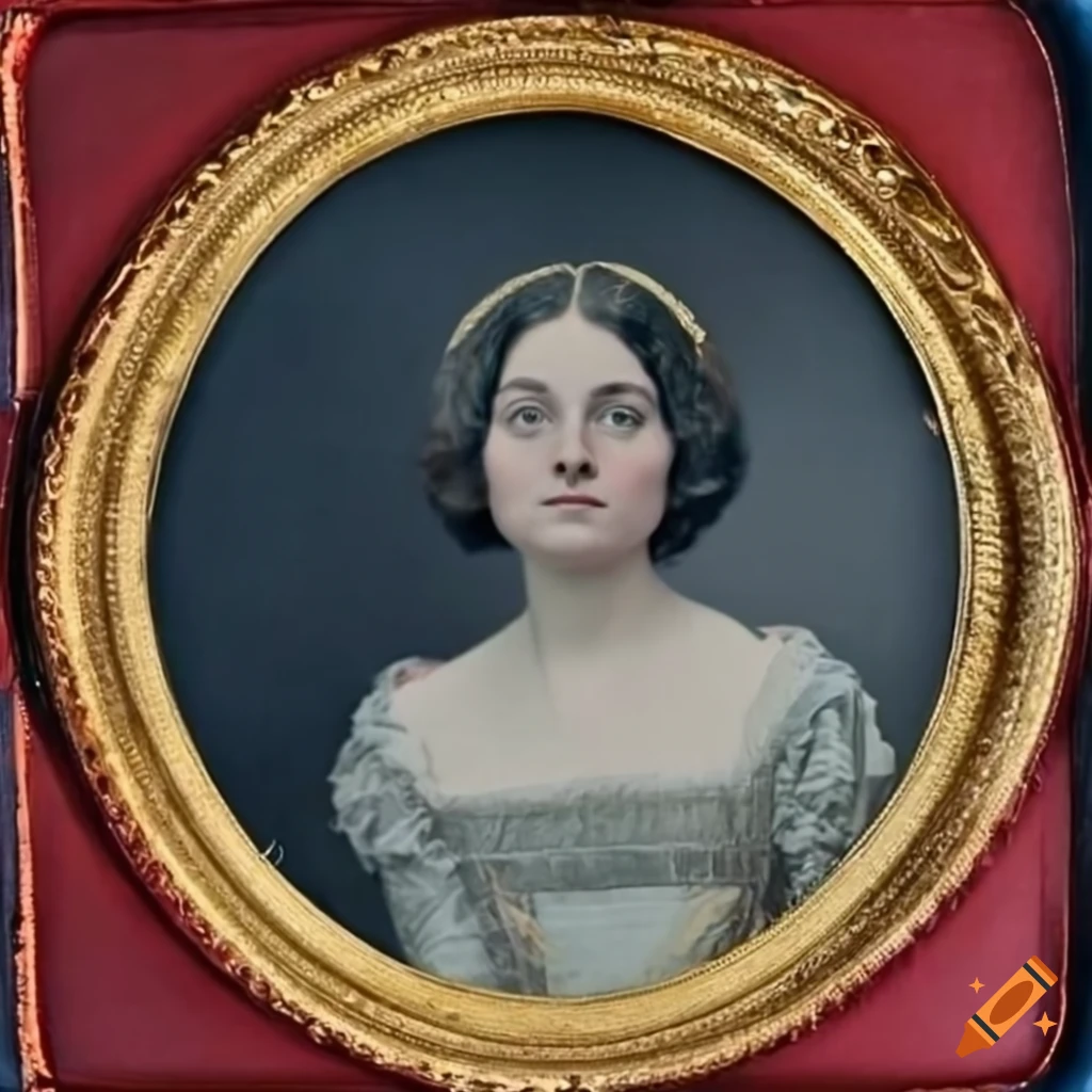 Portrait of emma corrin in german noble lady attire on Craiyon