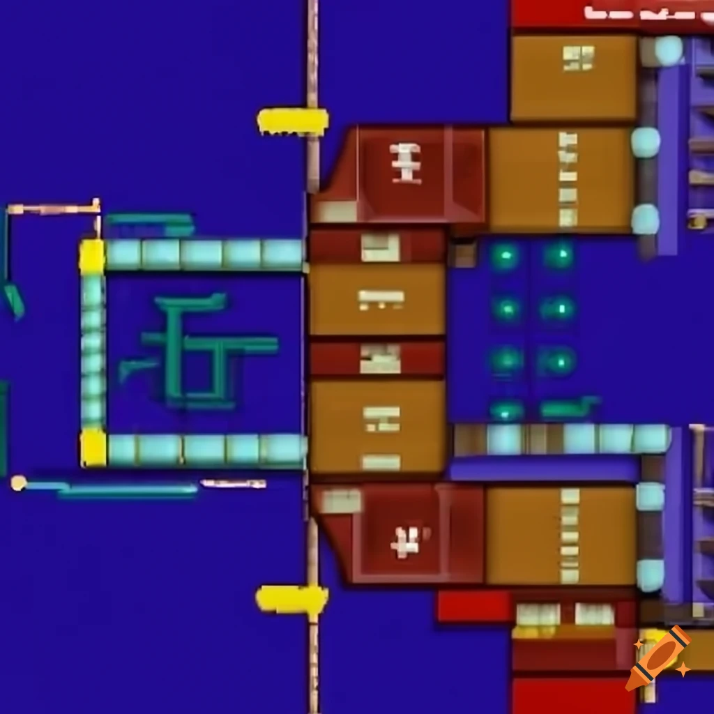 Visual representation of game file structure on Craiyon