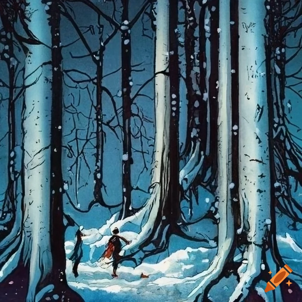 villainess from Bavarian forest graphic novel