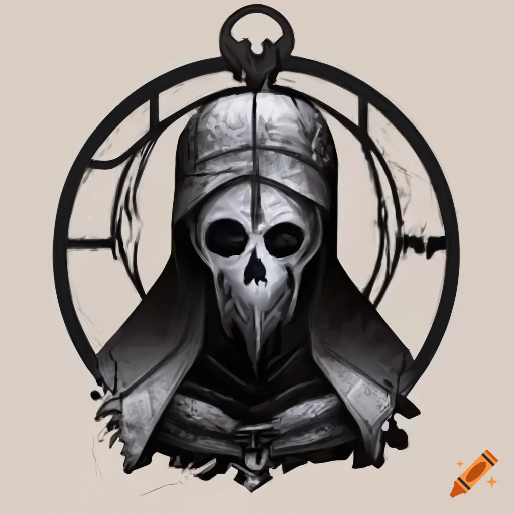 logo of a Death domain cleric