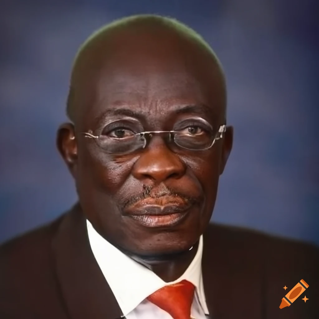 portrait of Adjovi Jacques Amadou, a cafeteria attendant