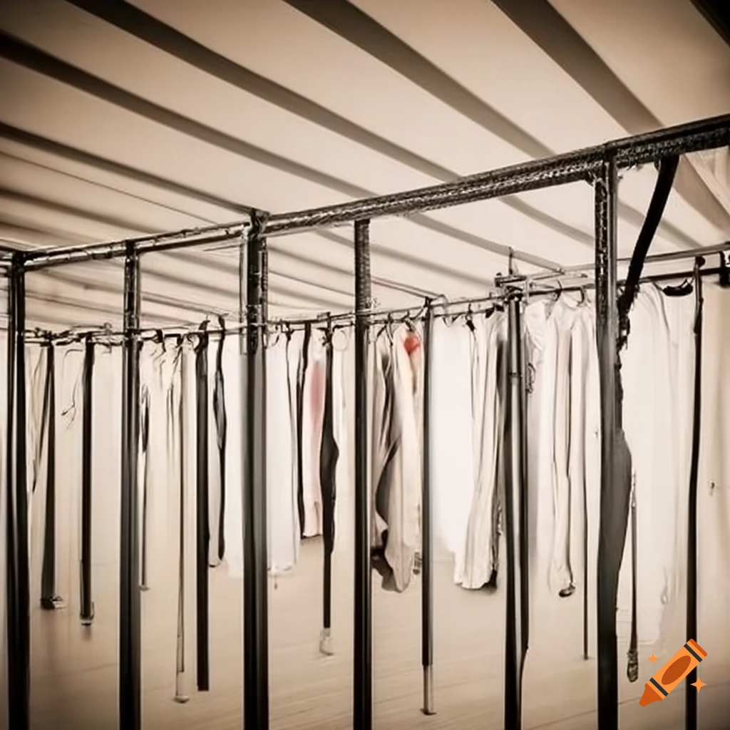 retail store with clothes and detergents on display