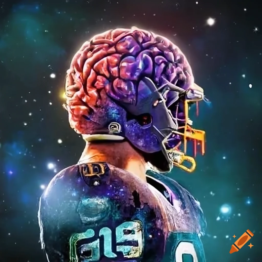 Image of jesus as an american football player on Craiyon