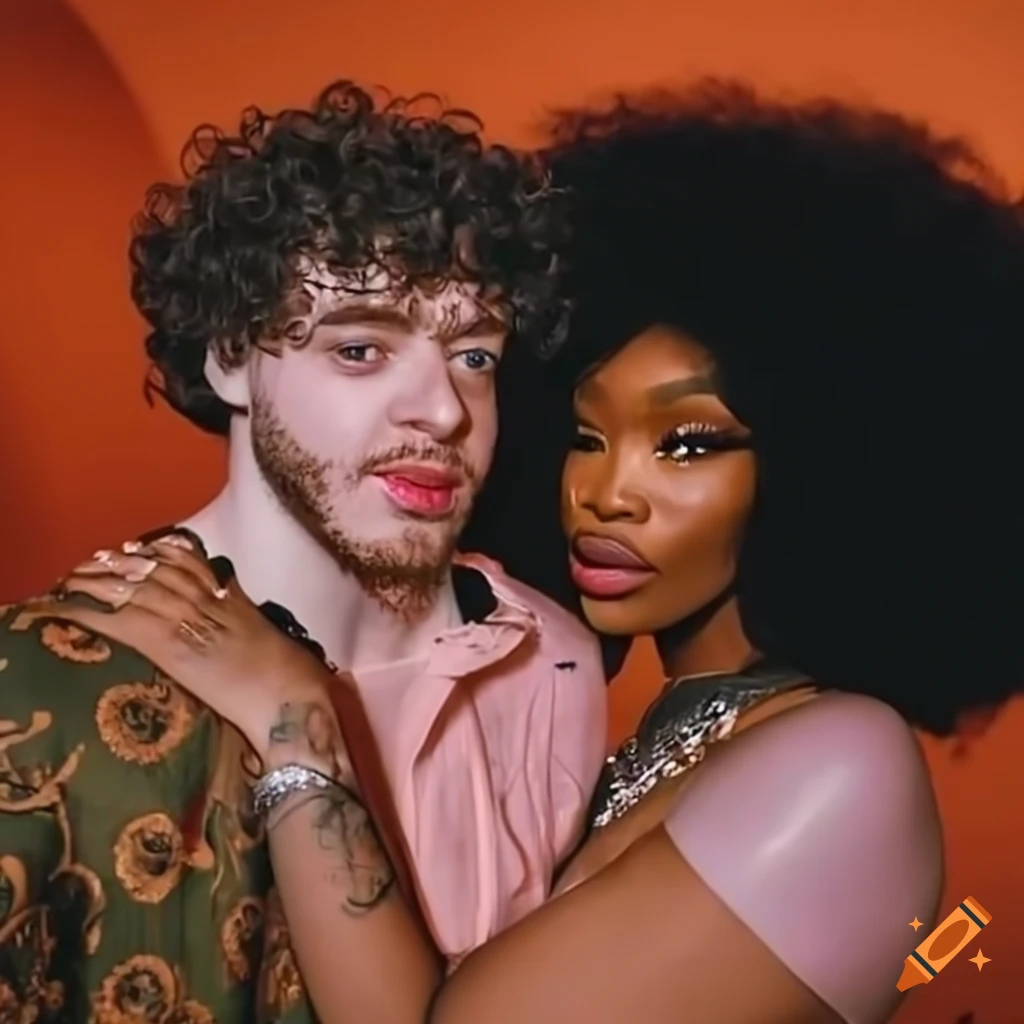 Photo of Jack Harlow and SZA together on Craiyon