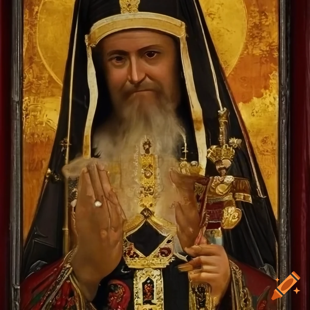 Orthodox religious icon on Craiyon